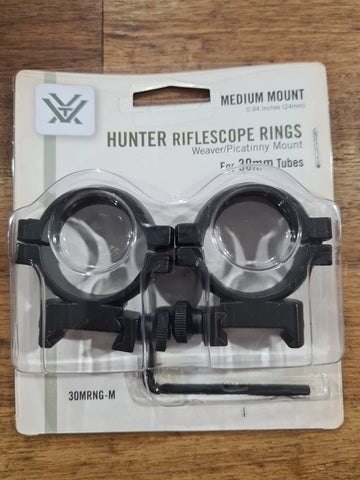 30mm Med Riflescop Rings