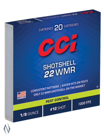 CCI 22 WMR Shotshell 20pk