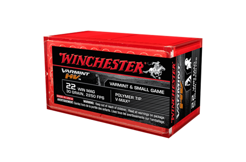 Winchester Varmint HV 22WMR 30gr Vmax