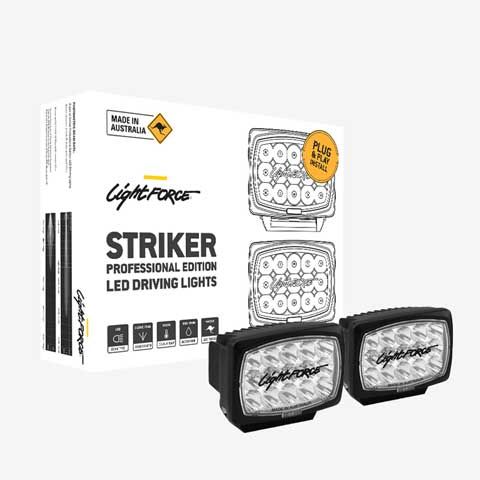 STRIKER PROFESSIONAL EDITION LED DRIVING LIGHT TWIN PACK