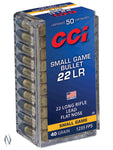 CCI 22LR SGB 40GR LFN 1235FPS