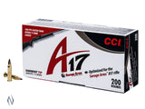 CCI 17HMR 17GR POLY TIP A17 2650 FPS 200PK