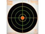 Glow Shot 8 Heavy Card Target 25 Pk