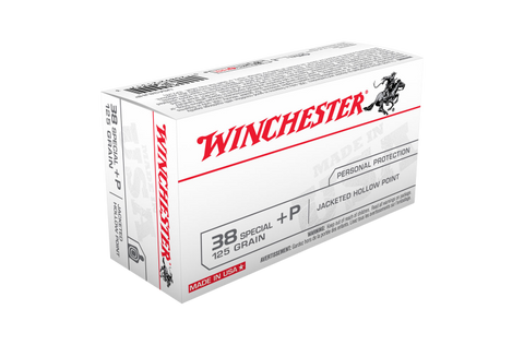 Winchester USA Value Pack 38sp +P 125gr JHP