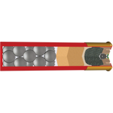 Winchester SUPER X 12G OO 3 15 PELLET per BOX 5